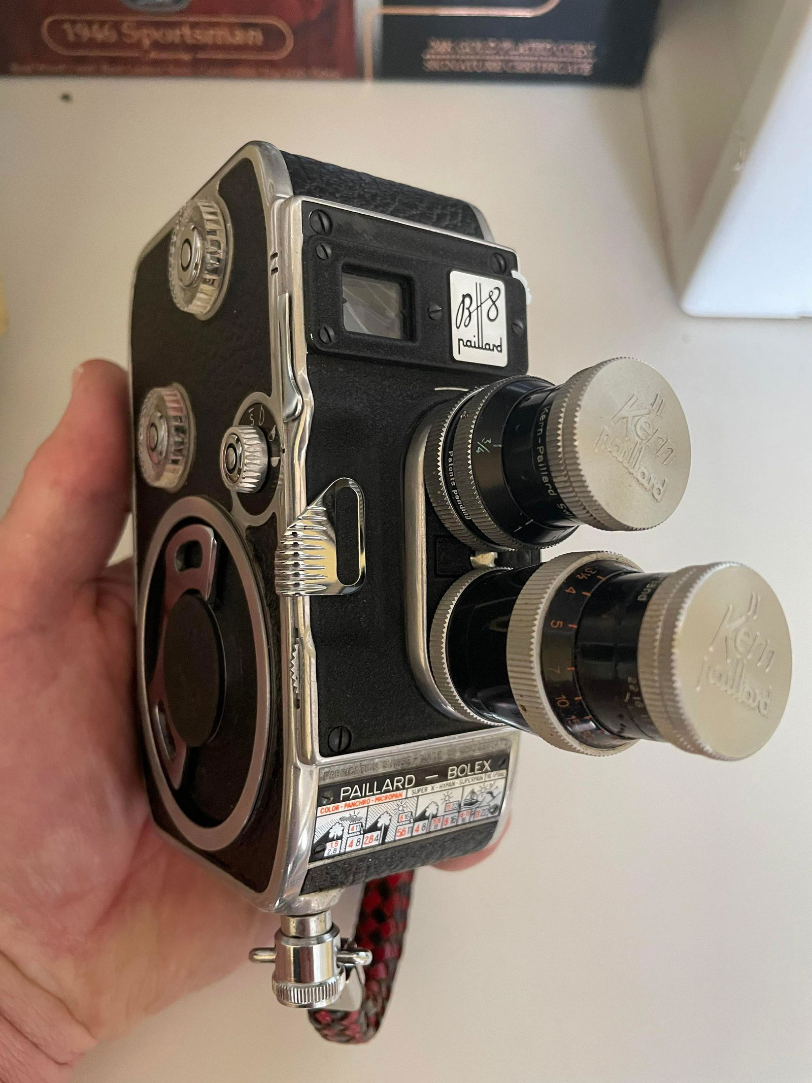 Paillard-Bolex Vintage Movie Camera 5" (1 of 3)
