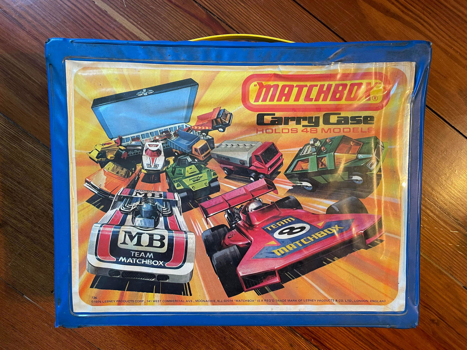 Vintage Matchbox Carry Case "Holds 48 Models": Vintage Matchbox Carry Case "Holds 48 Models"