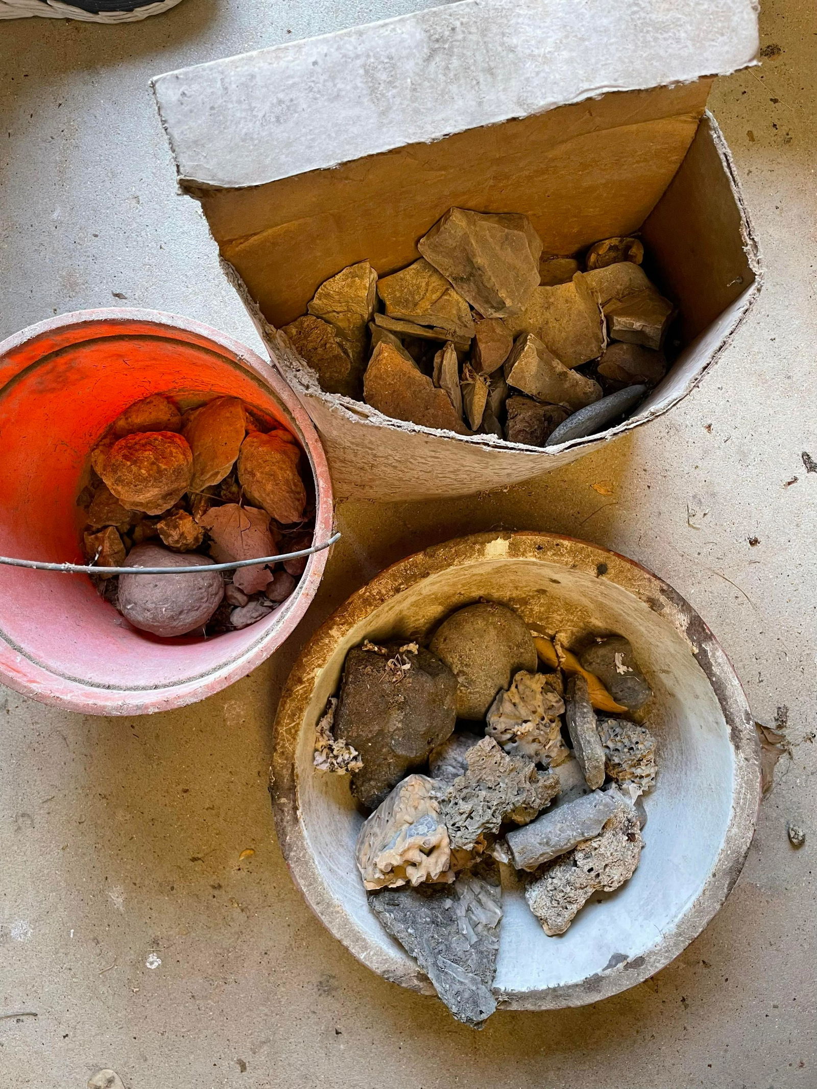 Large Collection Of Unique Stones, Fossils And Artifact-Style Stones: Large Collection Of Unique Stones, Fossils And Artifact-Style Stones