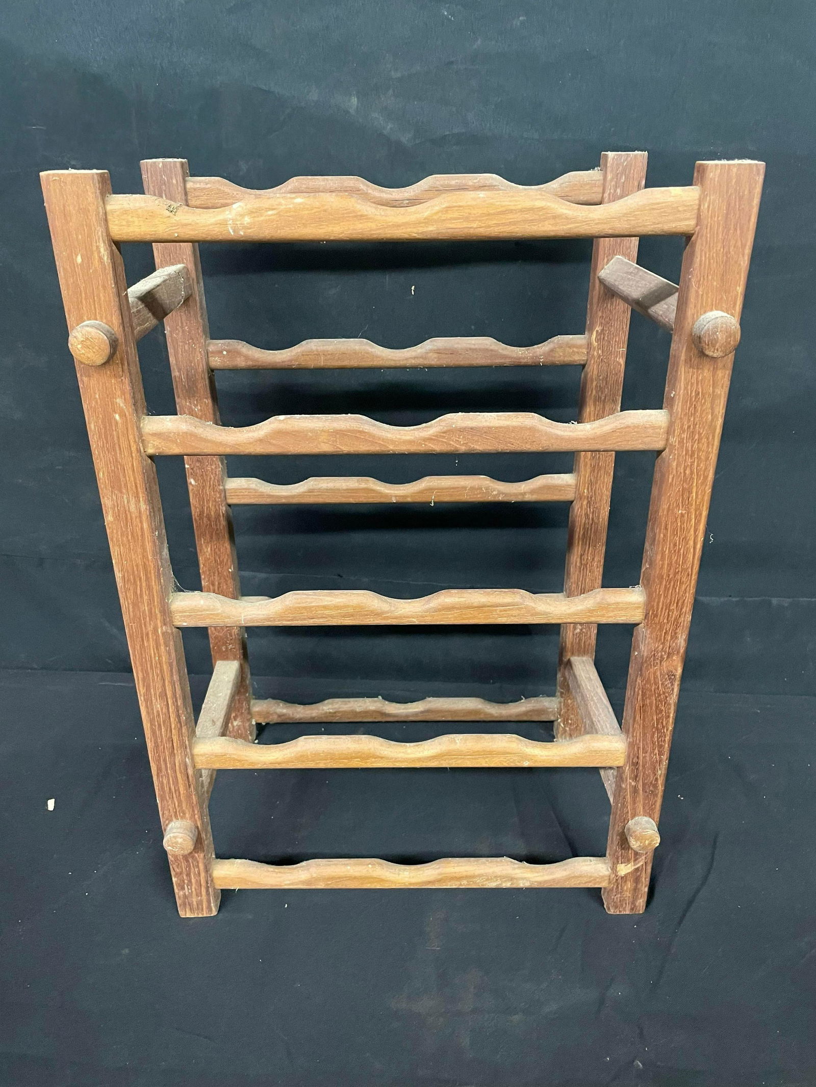 Diminutive Early Primitive Shelf For Rolling Pin Storage 22": Diminutive Early Primitive Shelf For Rolling Pin Storage 22"