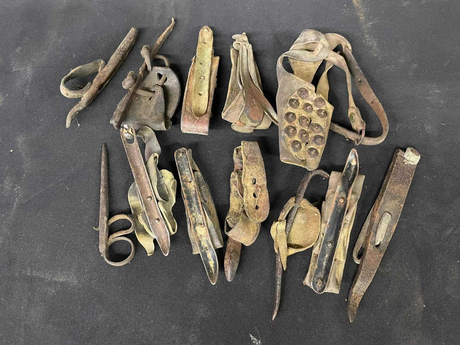 Collection Of Primitive Corn Huskers - Shuckers Early Agricultural Items (1 of 1)