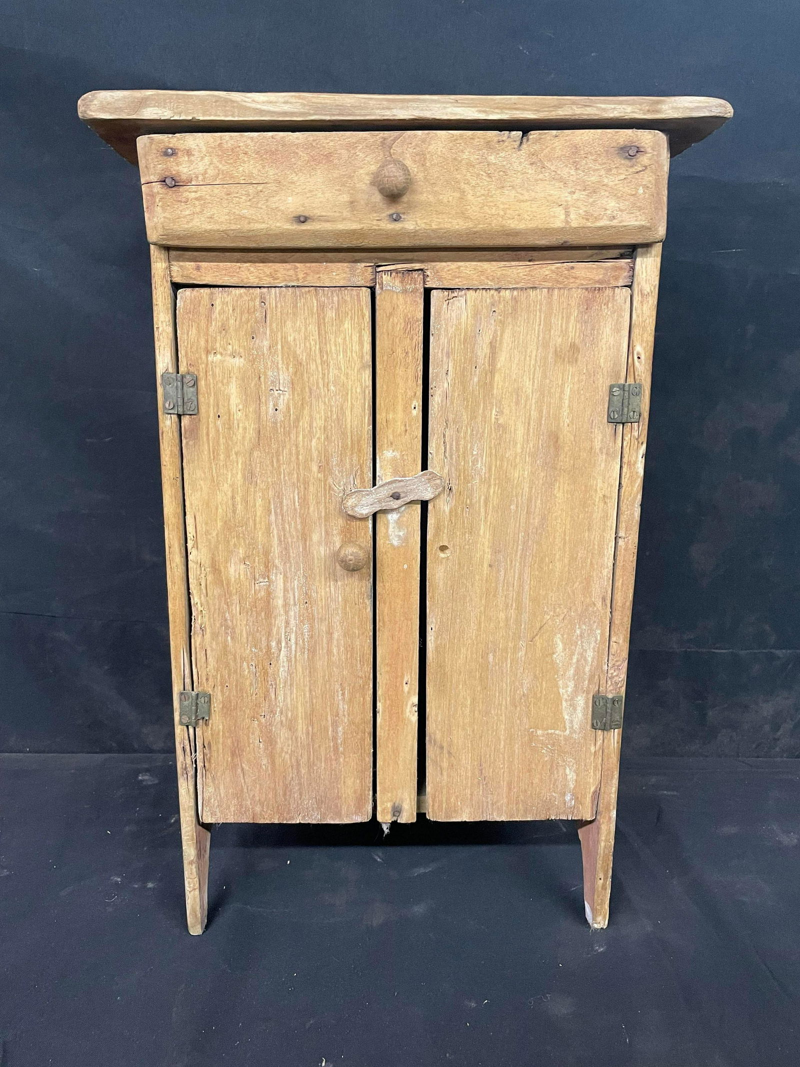 Primitive Miniature Jelly Cabinet Server App. 20-22" (1 of 6)