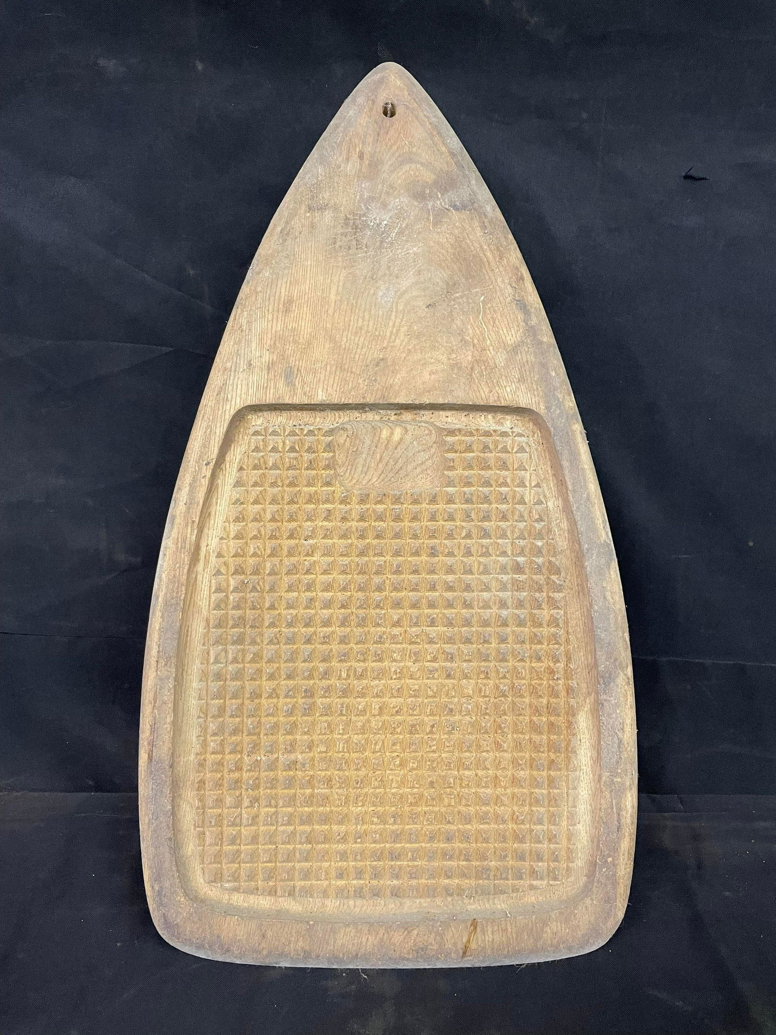 Large Early Carved Wooden Kitchen Board 24" (1 of 3)