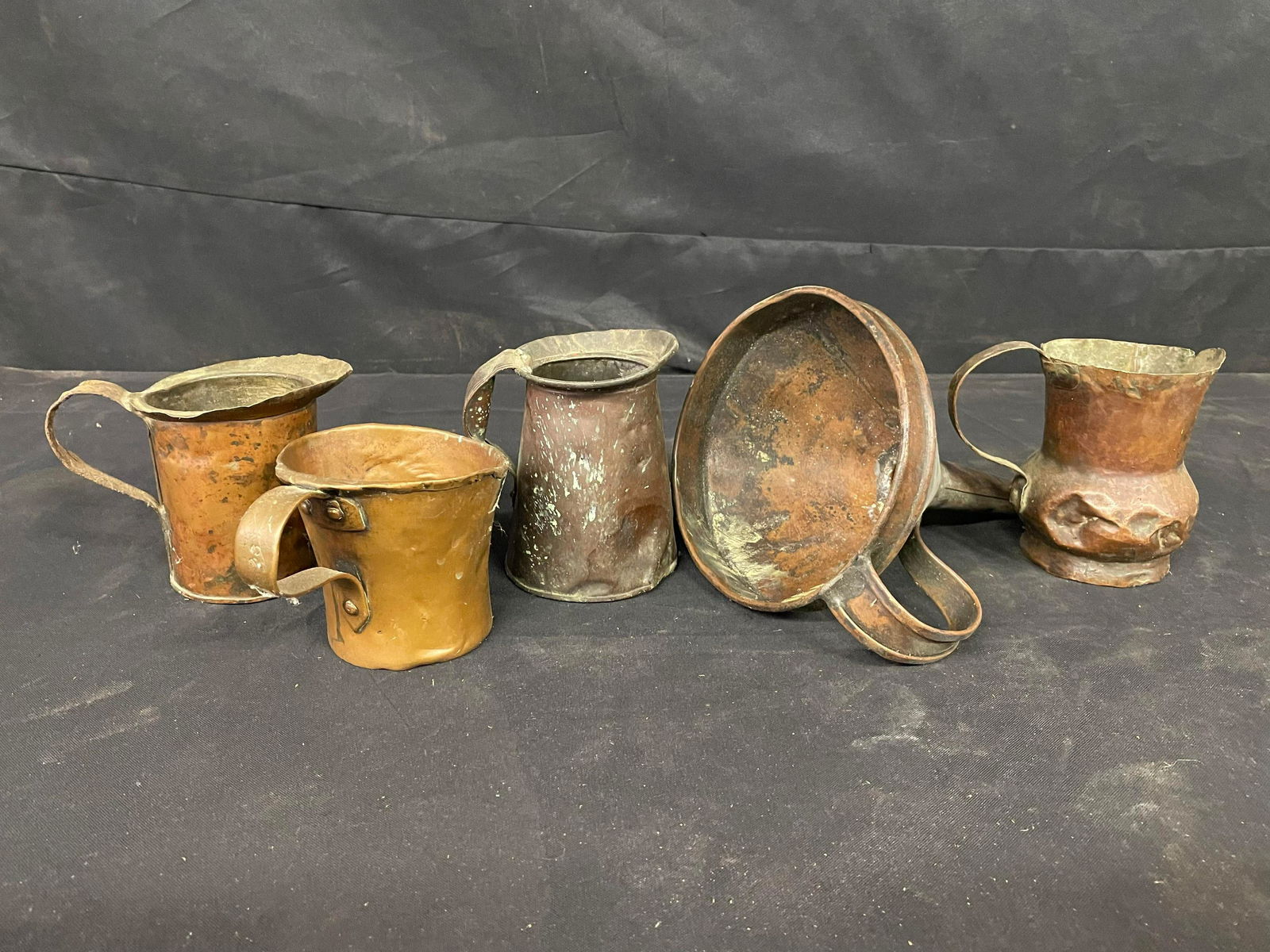 Early Pitchers, Cups And Funnel (1 of 2)