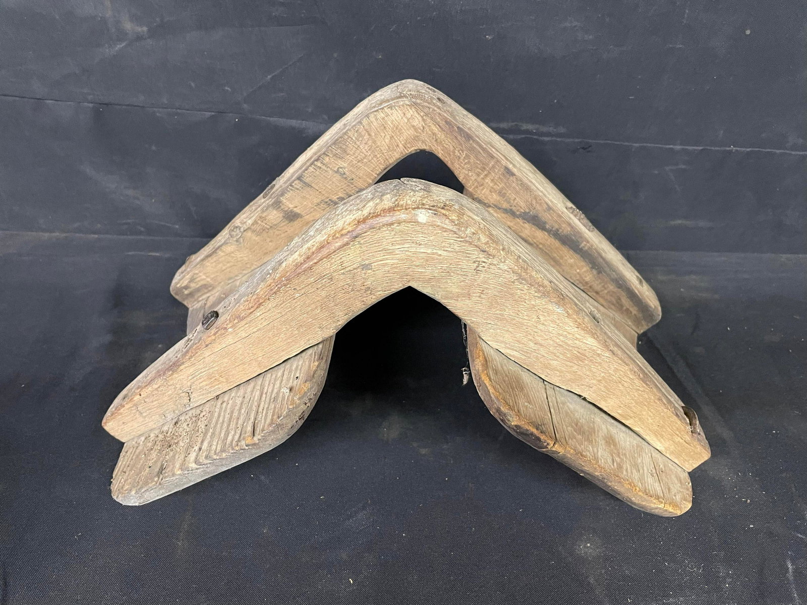 Antique/Primitive Wooden Sawbuck Mule Pack Saddle: Antique/Primitive Wooden Sawbuck Mule Pack Saddle