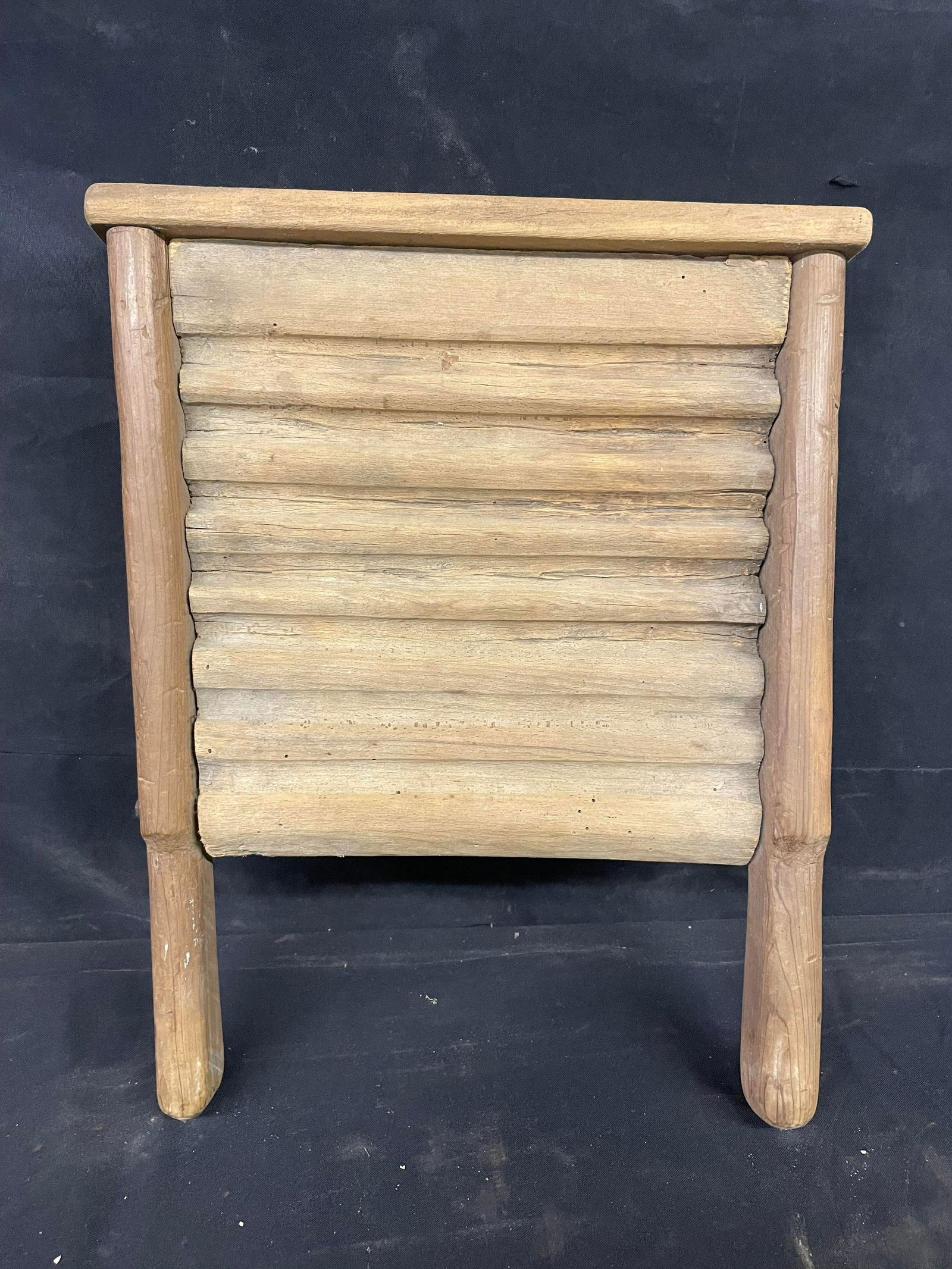 Carved Wooden Washboard (1 of 1)