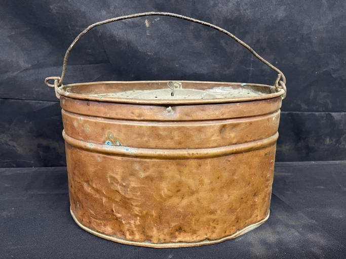 Early Copper Minnow Bucket With (0158) on Jun 11, 2022 Swisher Bros