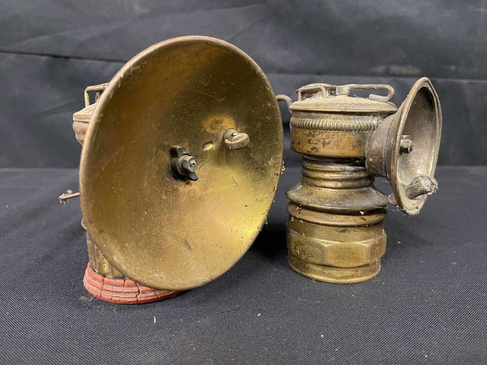 Pair Of Carbide Lanterns (1 of 2)