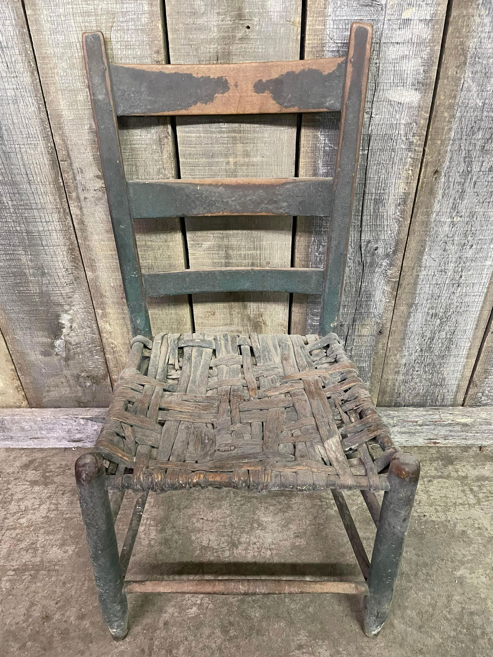 Ladder back cane bottom chairs deals