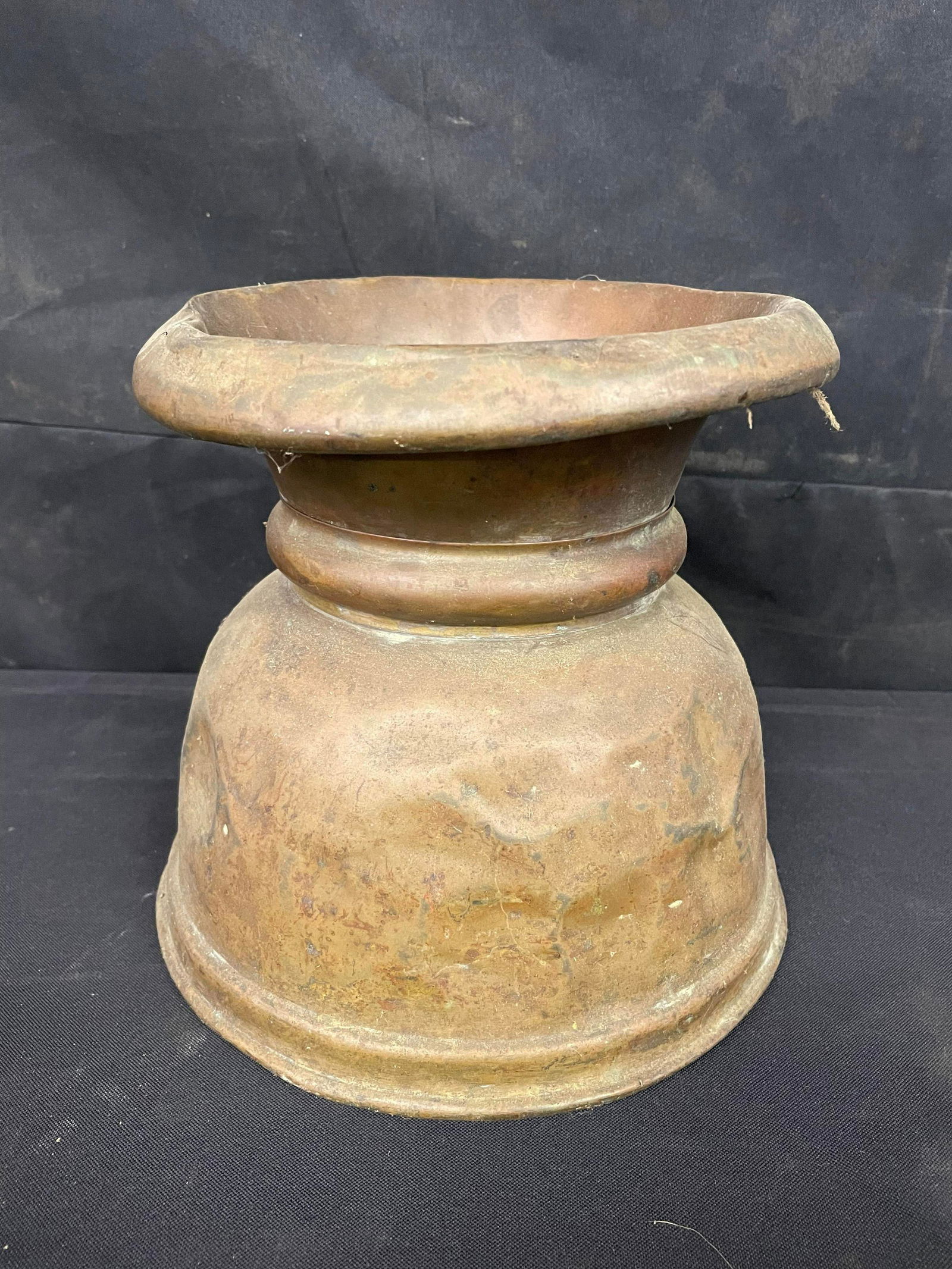 Antique Copper Spittoon (1 of 3)