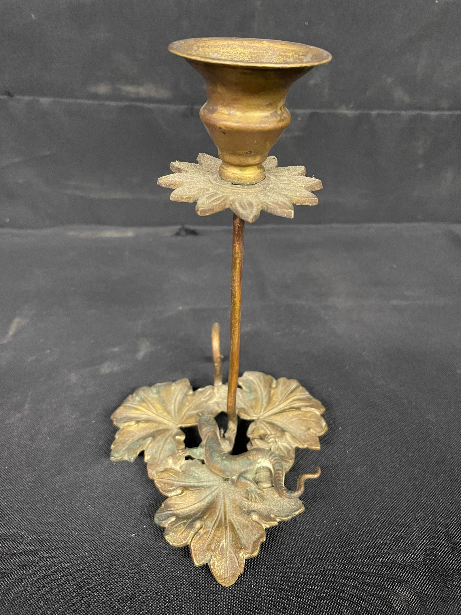 Petite Metal Candlestick Holder (1 of 3)