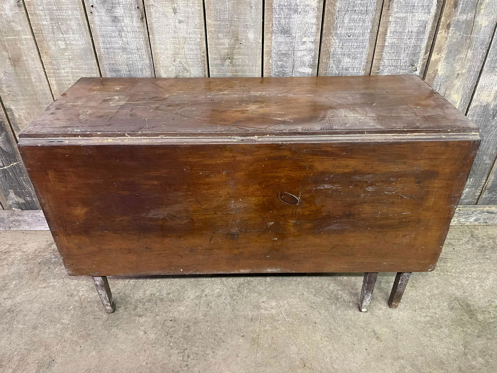 Antique Cherry Drop Leaf Table: Antique Cherry Drop Leaf Table