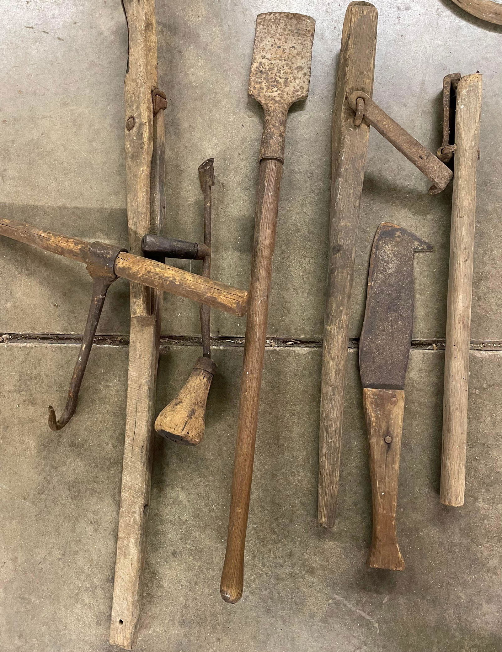 Assorted Antique Farming/Agriculture Hand Tools (1 of 1)