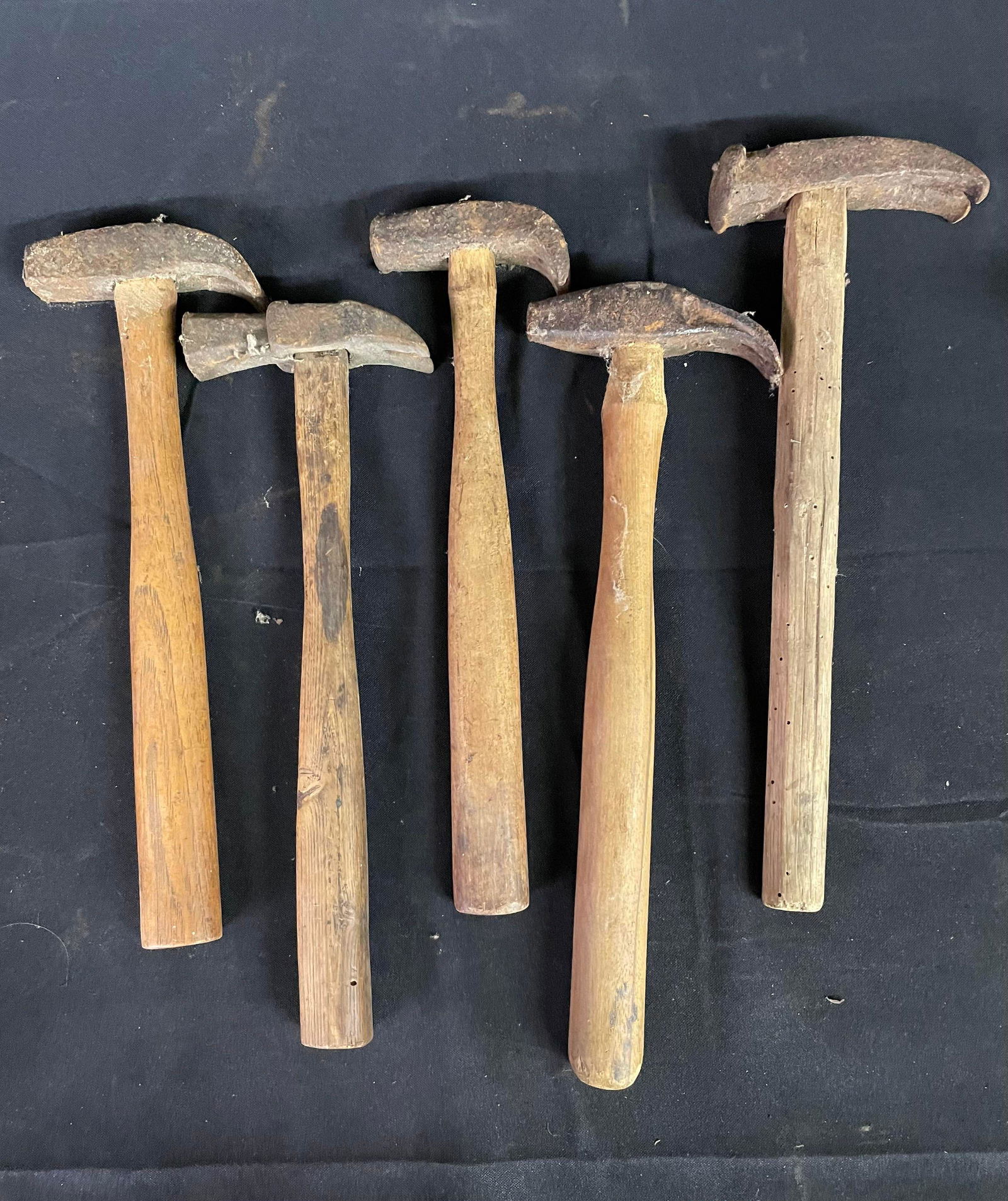 Early Hand Forged Blacksmithing Hammers Curved Claw Hammers (1 of 1)