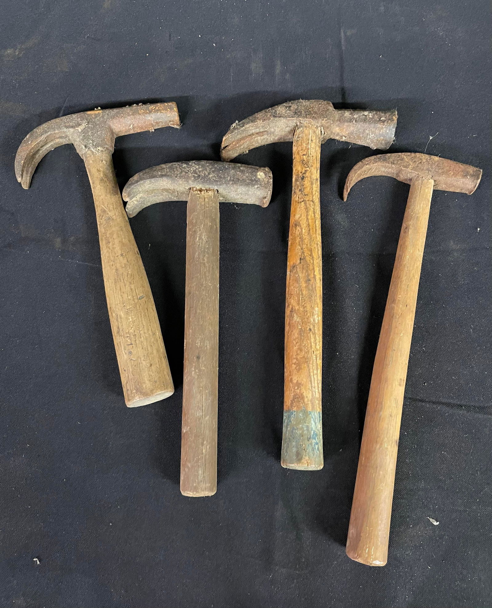 Early Hand Forged Blacksmithing Hammers Curved Claw Hammers (1 of 1)