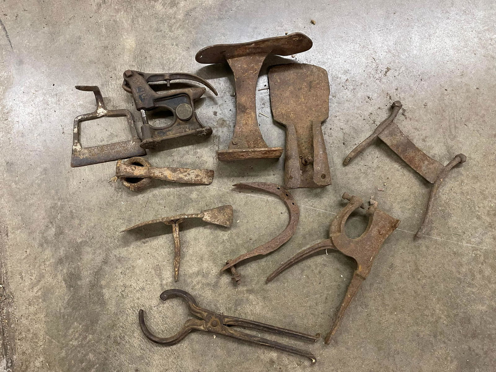 Assorted Wrought Iron Primitives (1 of 1)