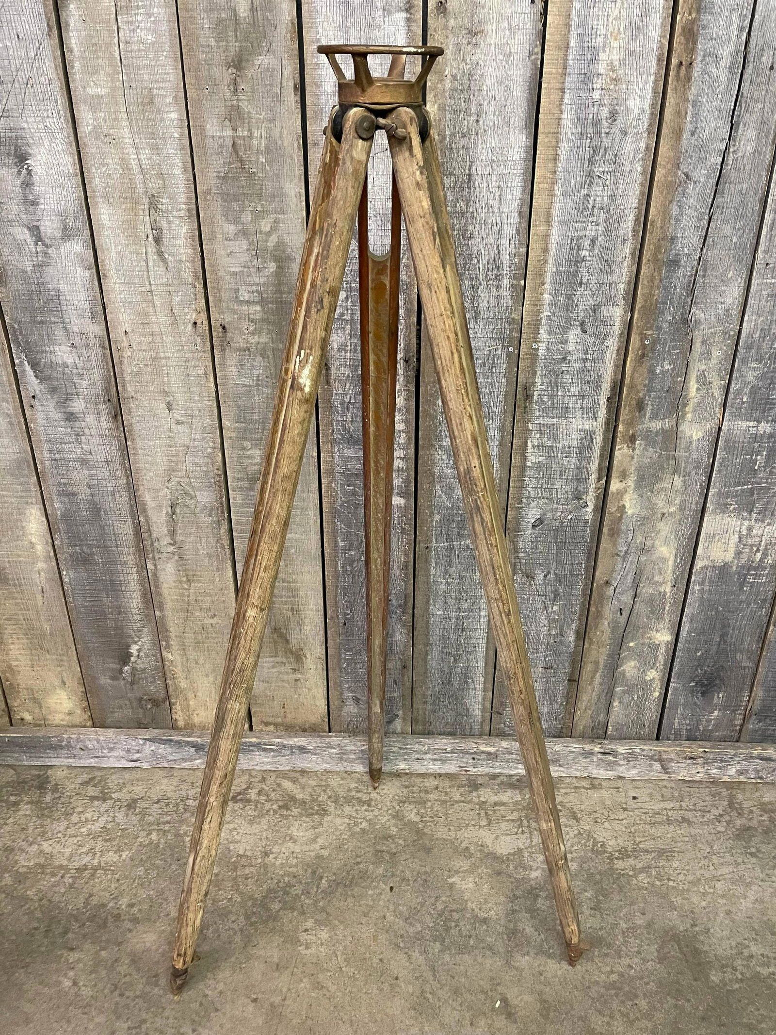 Antique Transit Tripod Surveying Equipment (1 of 2)