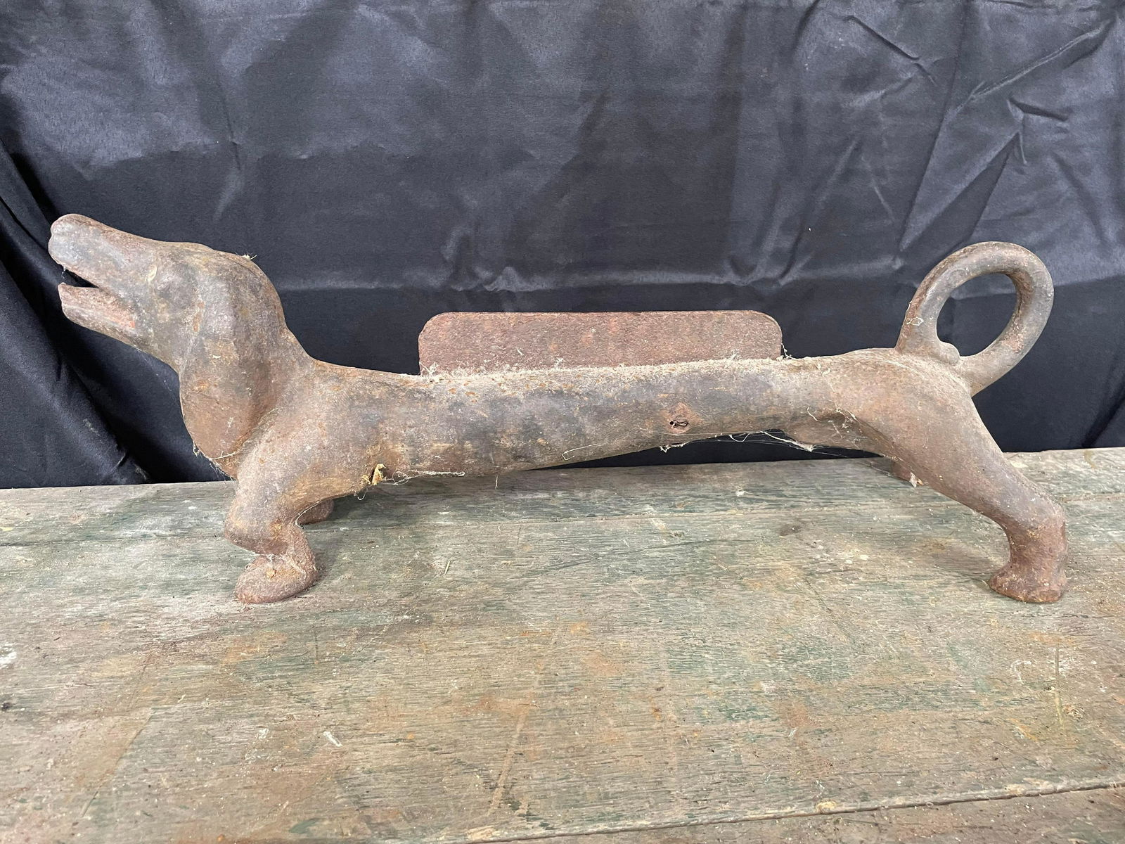 Original Heavy Cast Iron Dog Boot Scraper (1 of 3)