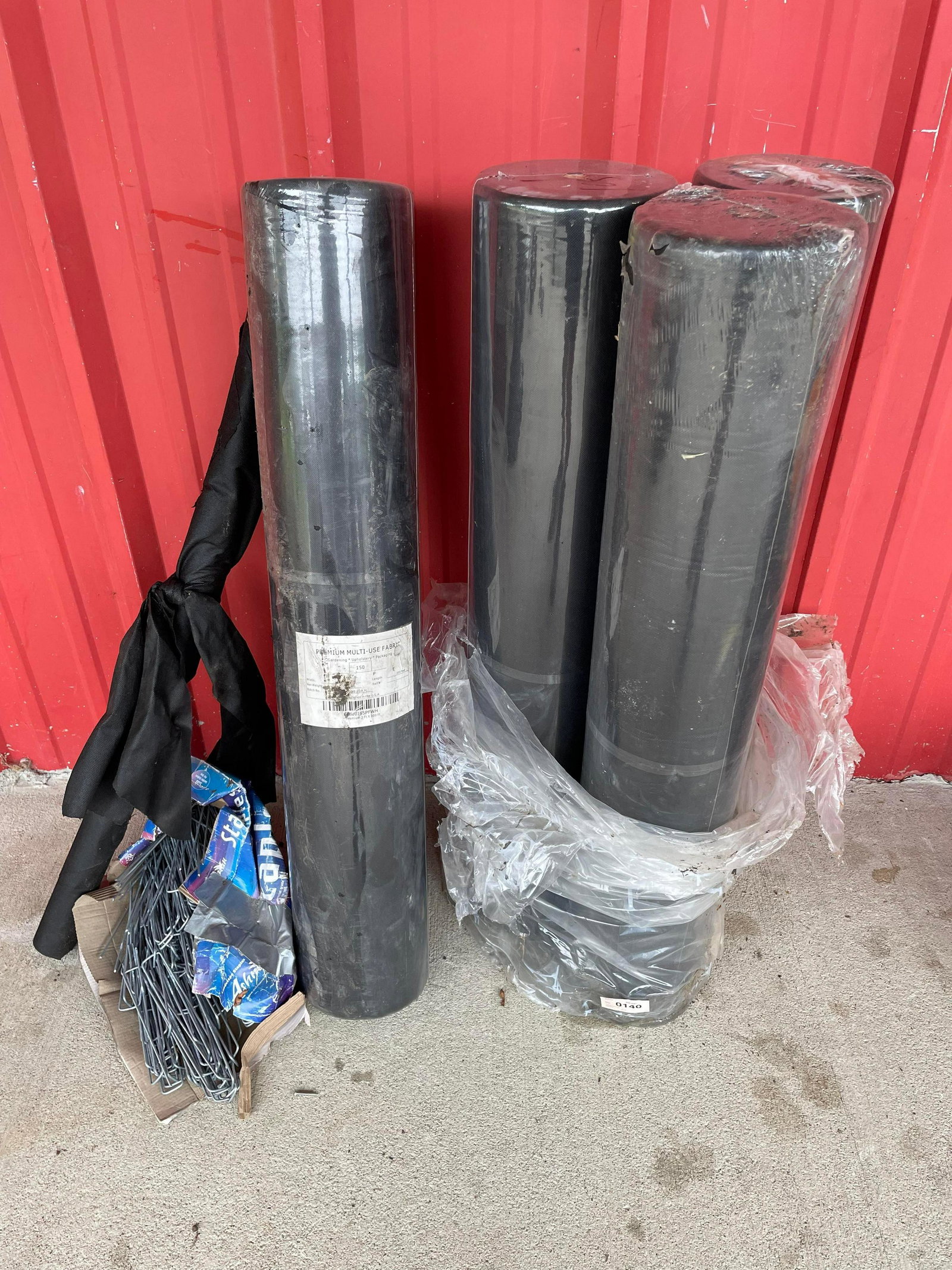 App. 1200ft. Premium Multi-Use Fabric For Gardening, Upholstery Or Packaging. 4 (3ftx300ft) Rolls (1 of 2)