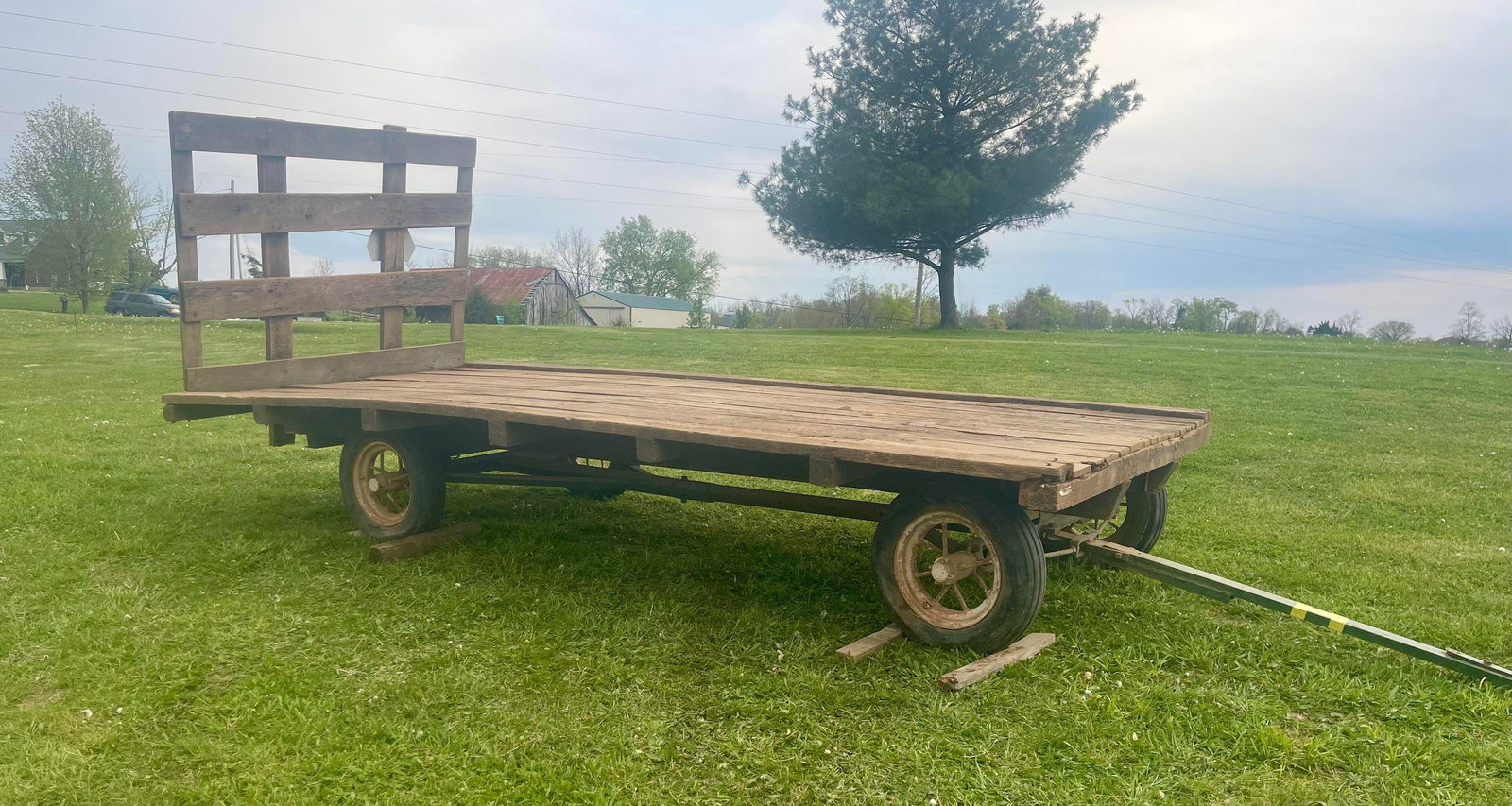 16' Hay Wagon With Iron Spoke Wheels (1 of 6)