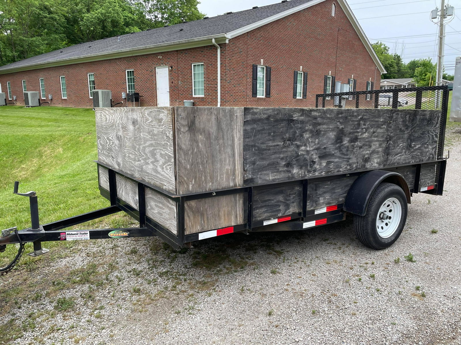Lil' Tank 14' Utility Trailer With Ramp Gate (1 of 4)