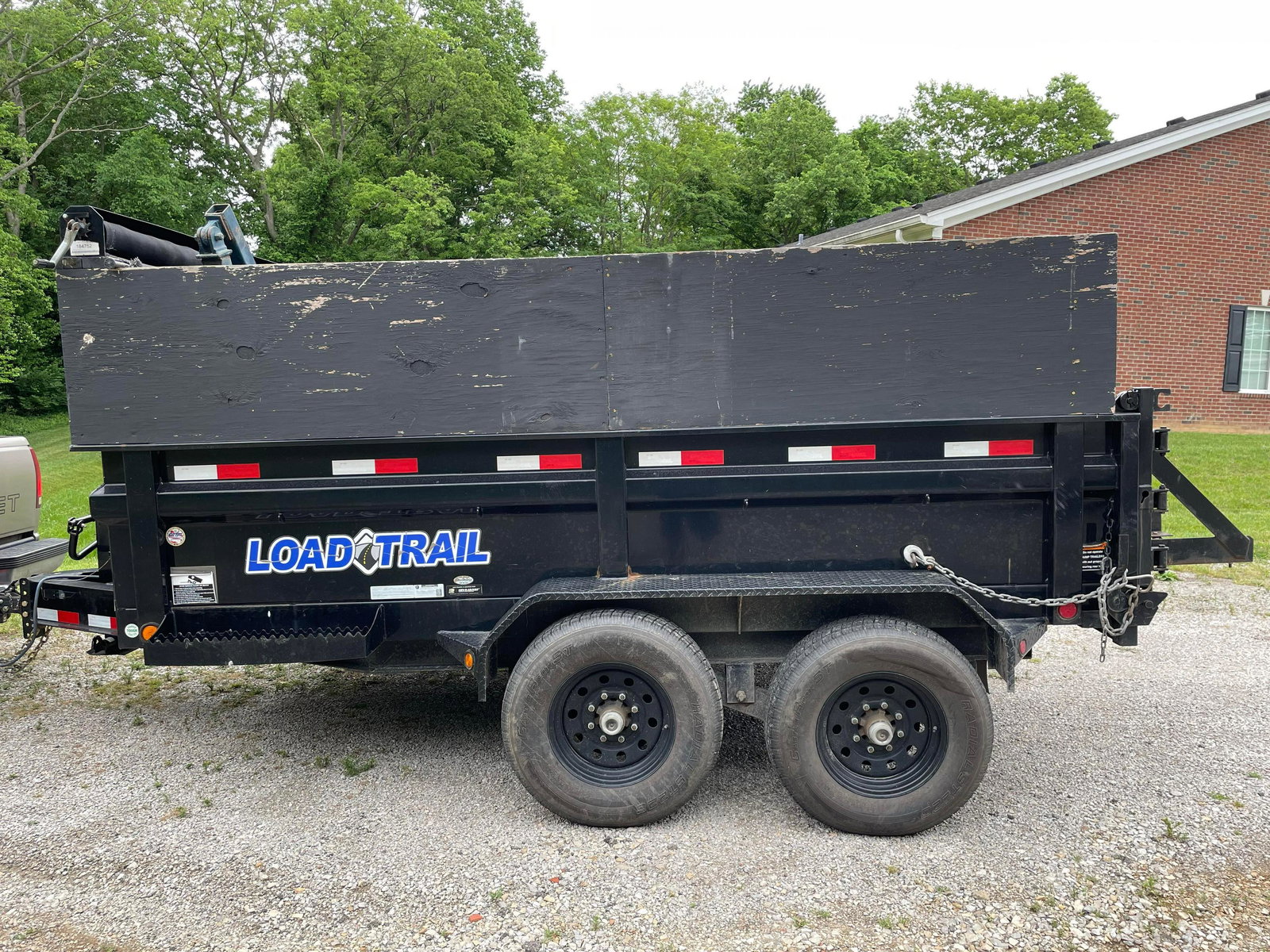 14' Load Trail Hydraulic Dump Trailer Heavy Duty Appears Fully Operational (1 of 5)