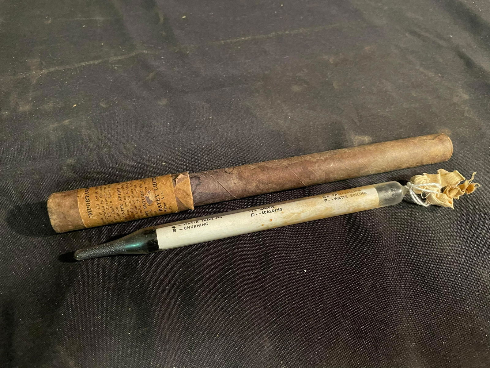 Dazey Floating Dairy Thermometer No. 2101 Made In U.S.A. (1 of 4)