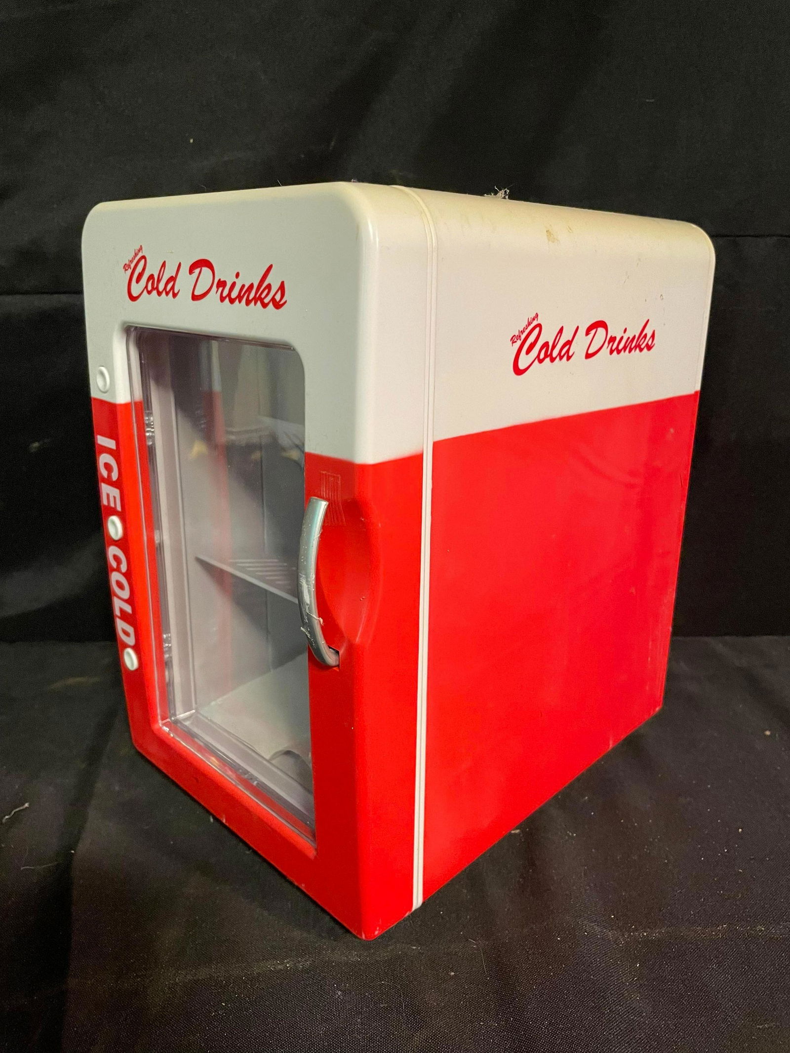 Cold Drinks" Table Top Vintage-Style "Ice Cold" Thermoelectric Warmer And Cooler 11.5 (1 of 3)