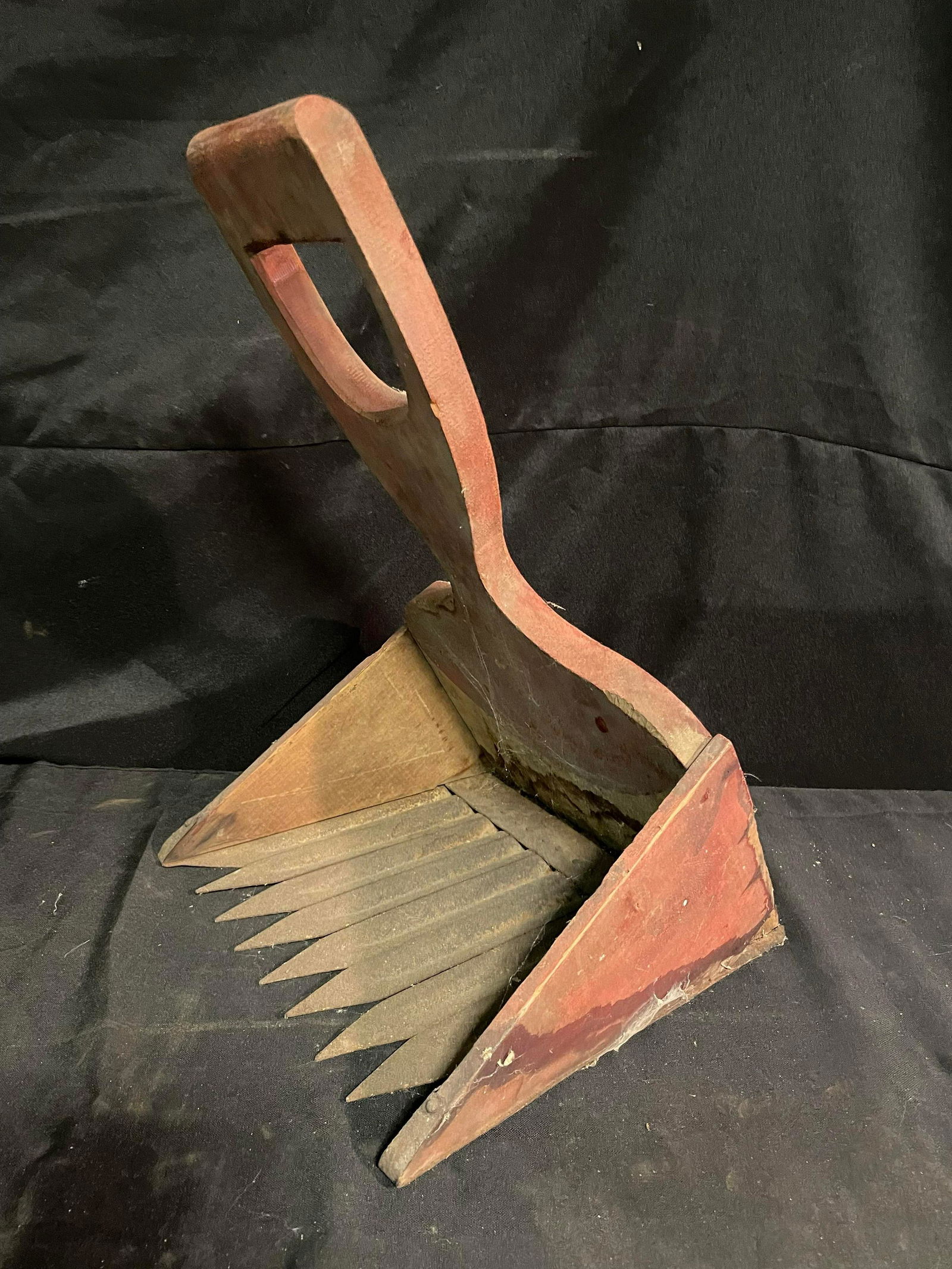 Primitive R.C. Kingmaker Carlisle, KY. Wooden Seed Harvester - Cranberry Scoop 18-20" (1 of 2)