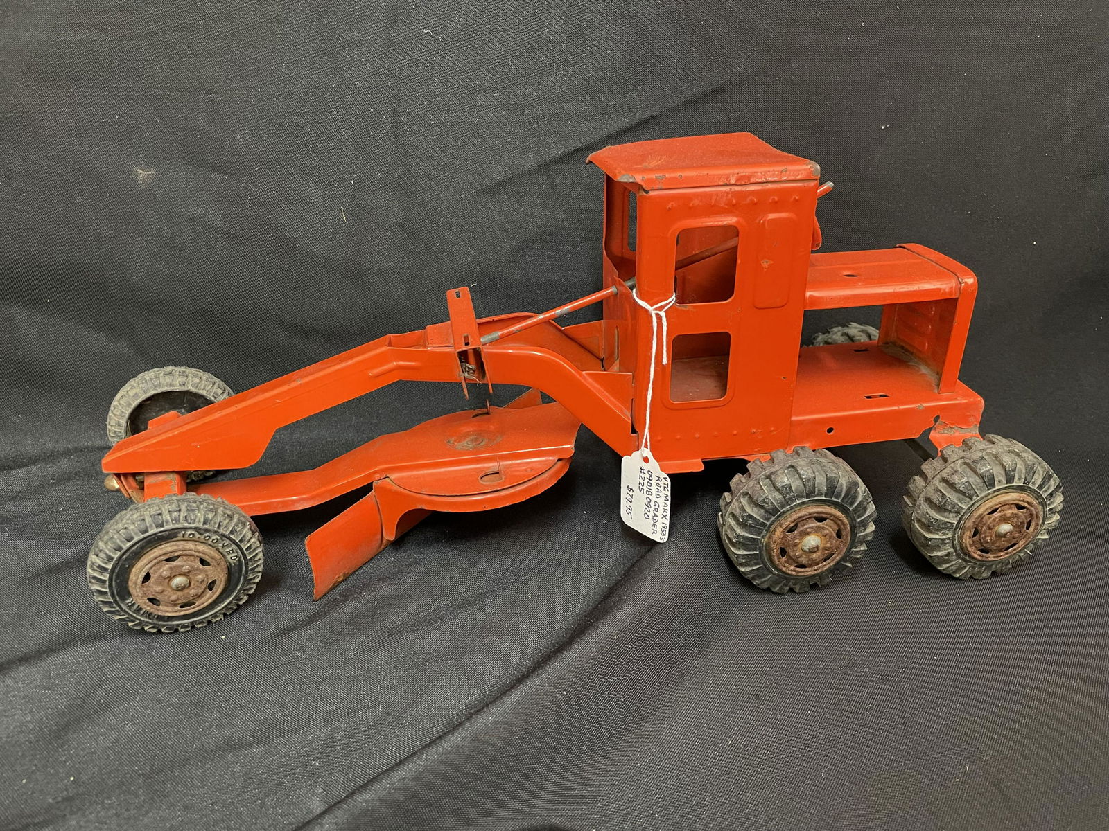 Marx. Co. Vintage 1950's Pressed Steel Road Grader 13-14" 090180920 (1 of 2)