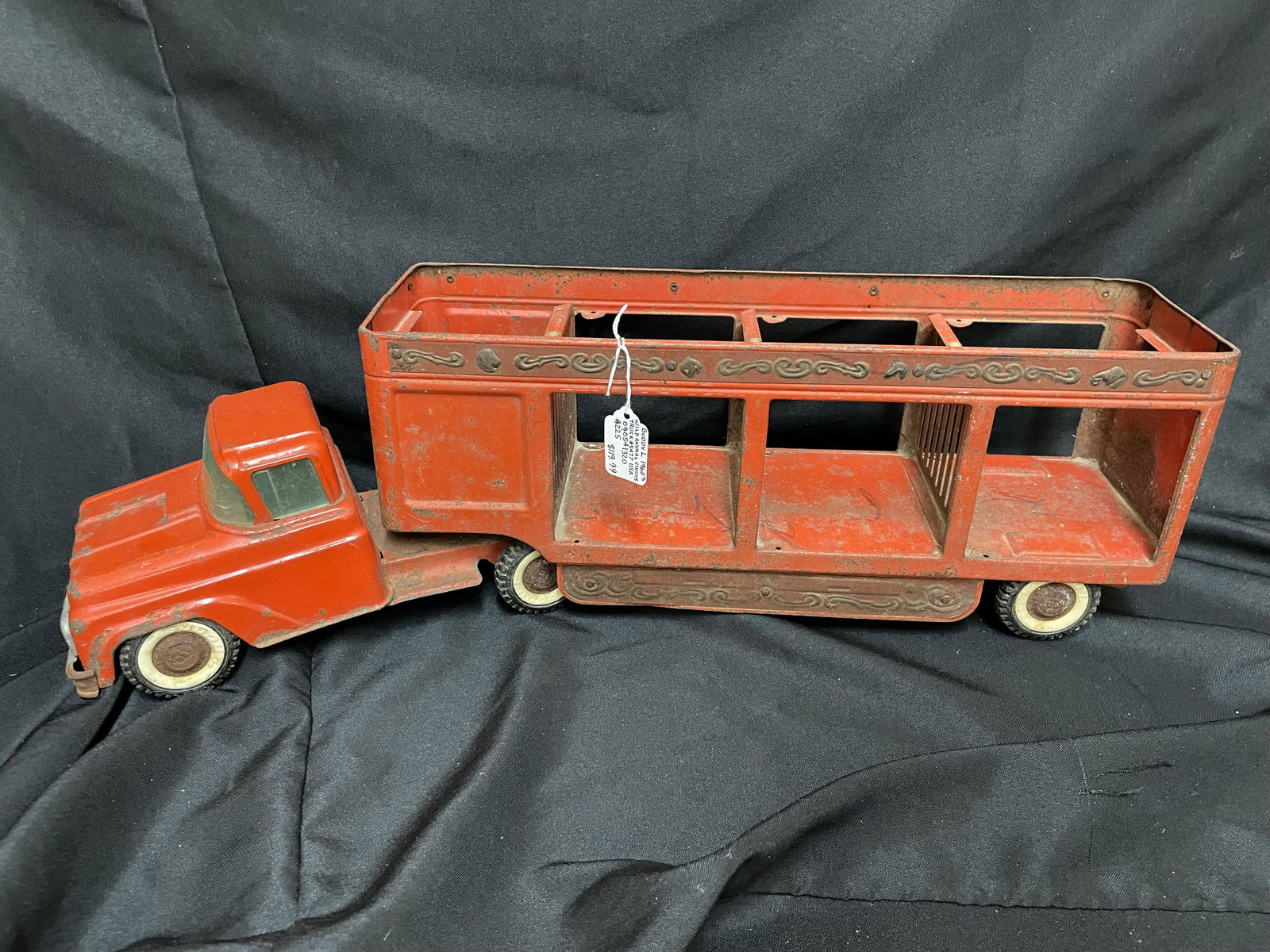 Buddy L. Pressed Steel 1960's Wild Animal Circus Truck #5477 USA 27" 090541320: Buddy L. Pressed Steel 1960's Wild Animal Circus Truck #5477 USA 27" 090541320