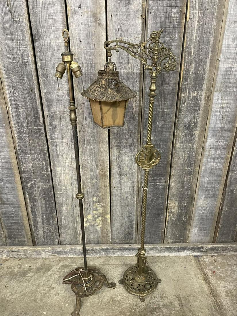 Pair Of Antique And Victorian Style Floor Lamps 60" (1 of 1)