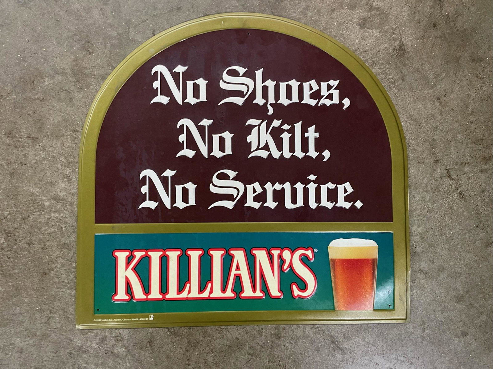Killian's Beer Advertisement: Killian's Beer Advertisement