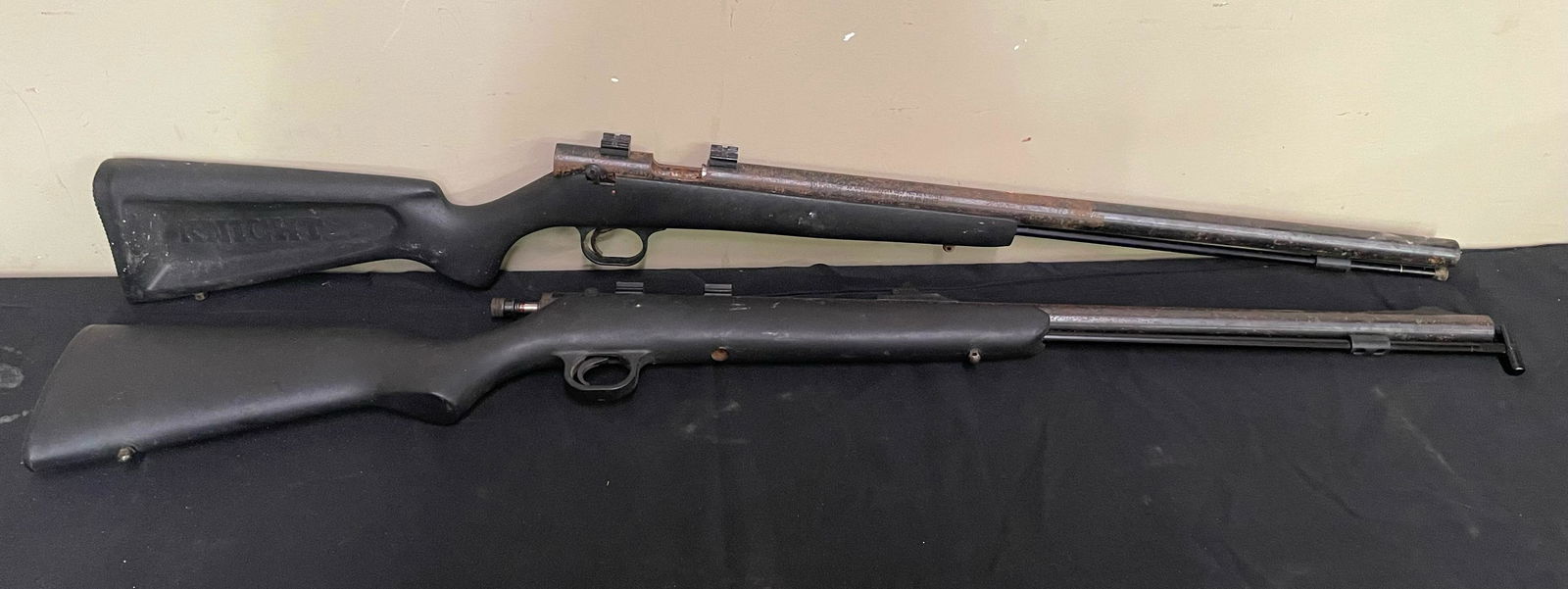 2 Knight .50cal  Black Powder Rifles (1 of 4)