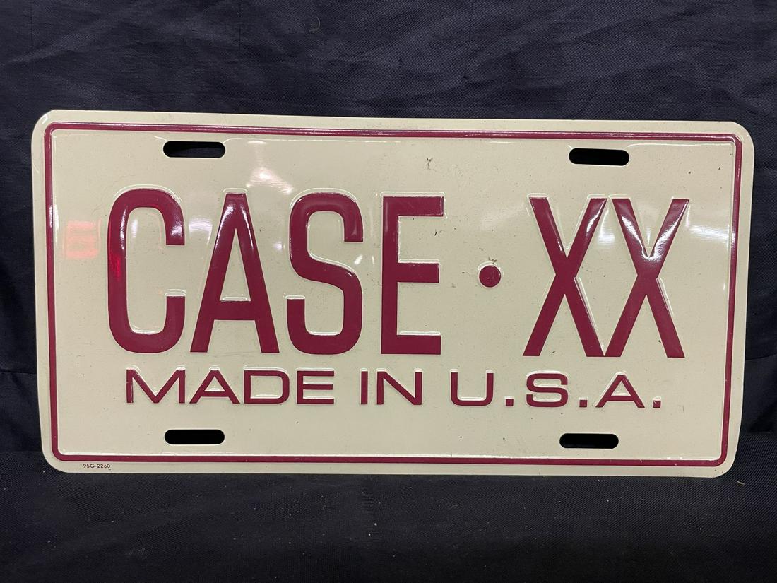 Case XX license Plate (1 of 1)