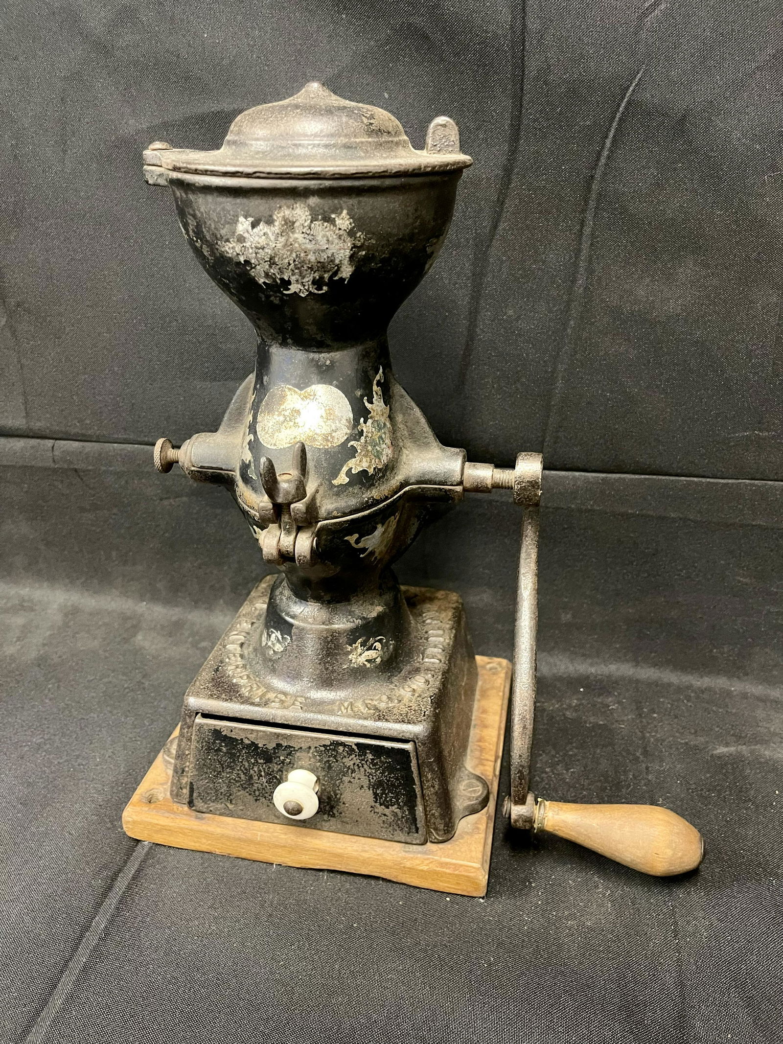 Vintage Coffee Grinder (12") (1 of 4)