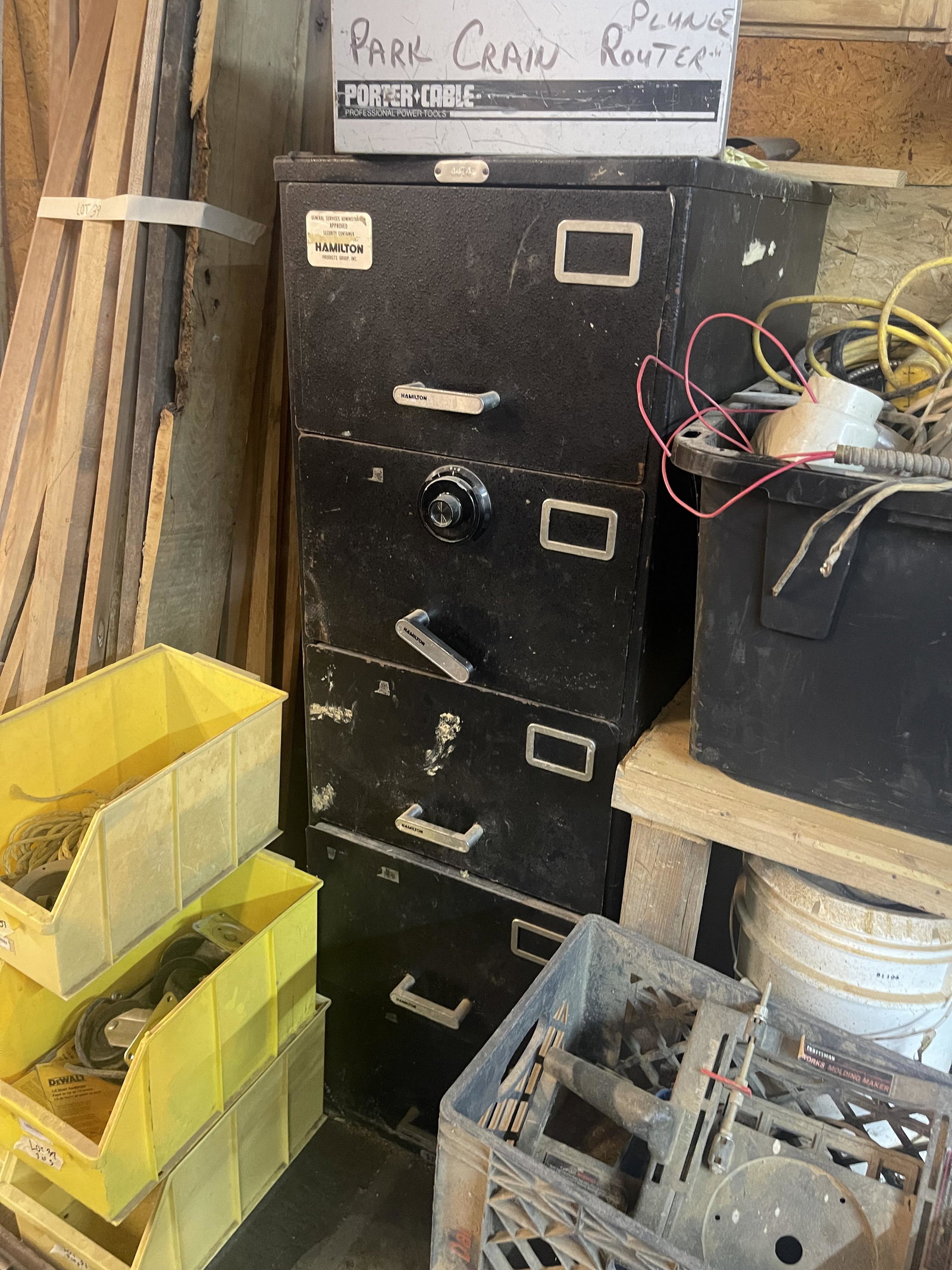 Metal filing cabinet and more (1 of 2)