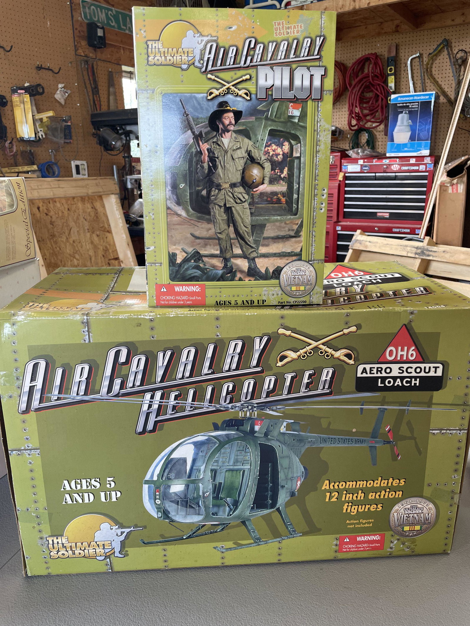 Air Calvary Pilot and Helicopter: Air Calvary Pilot and Helicopter