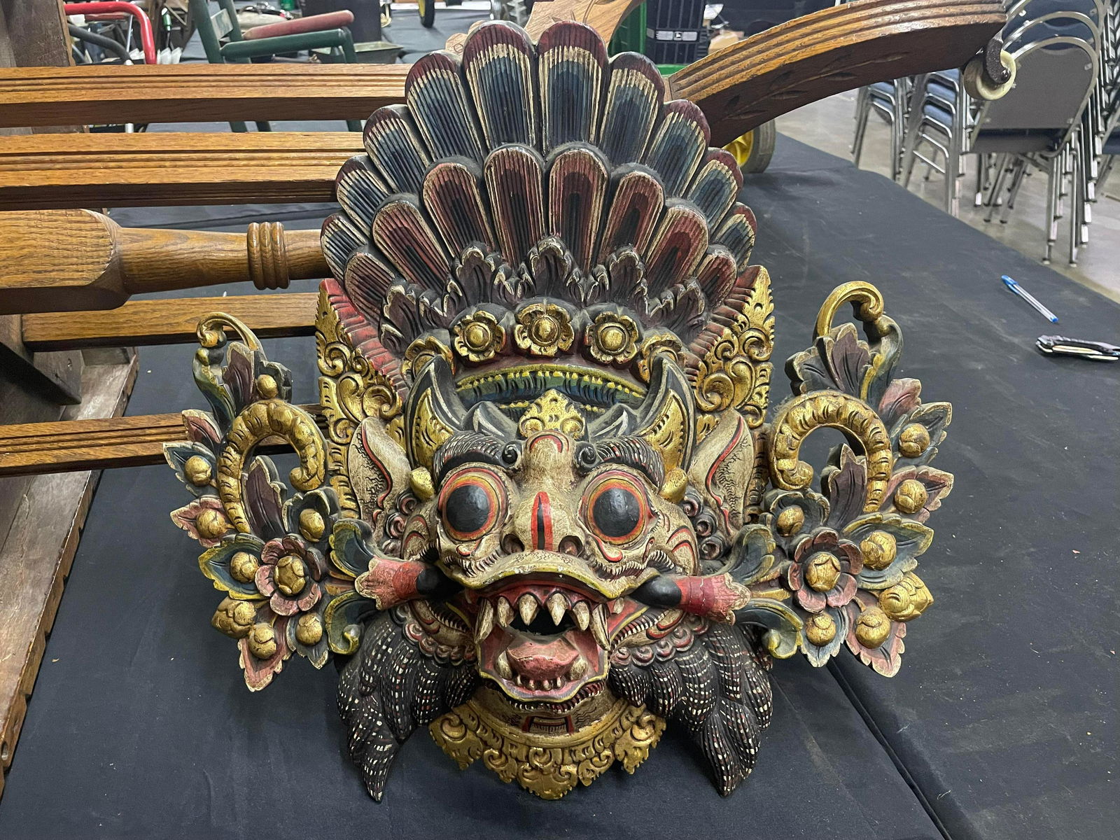 Vintage Balinese Mask (1 of 4)