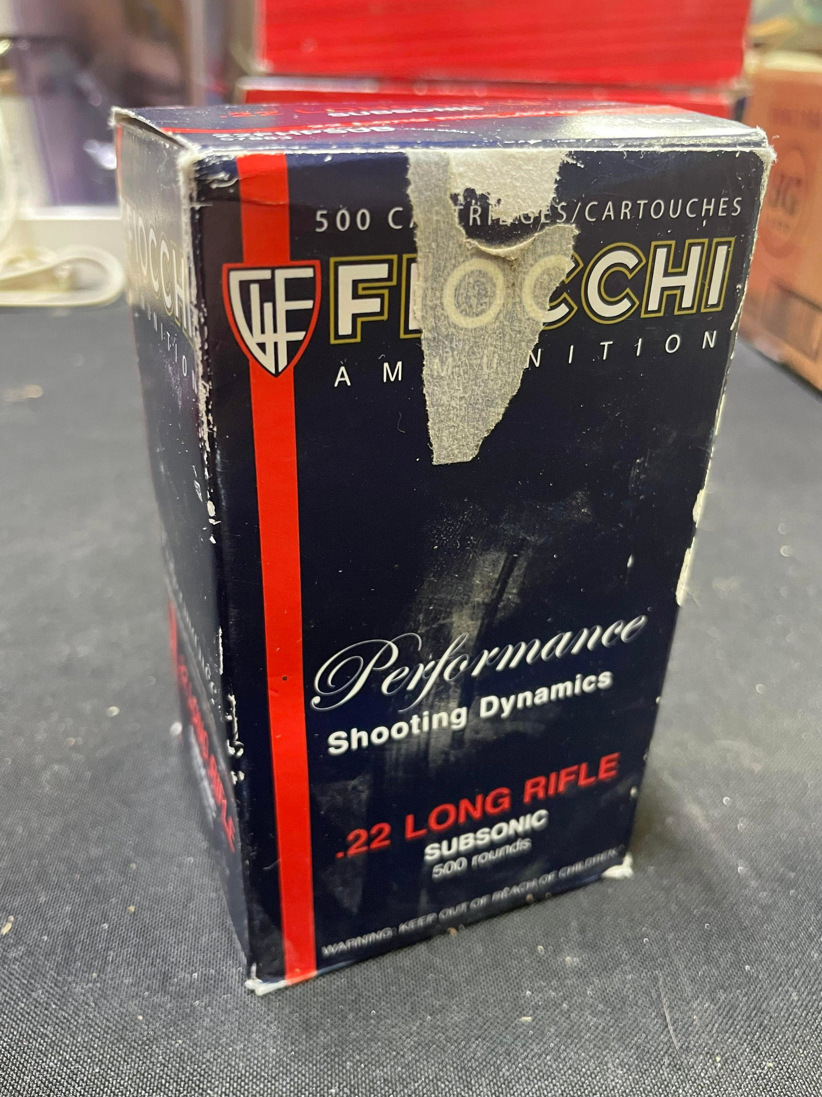 500 Cartridges Fiocchi .22 LR (1 of 1)