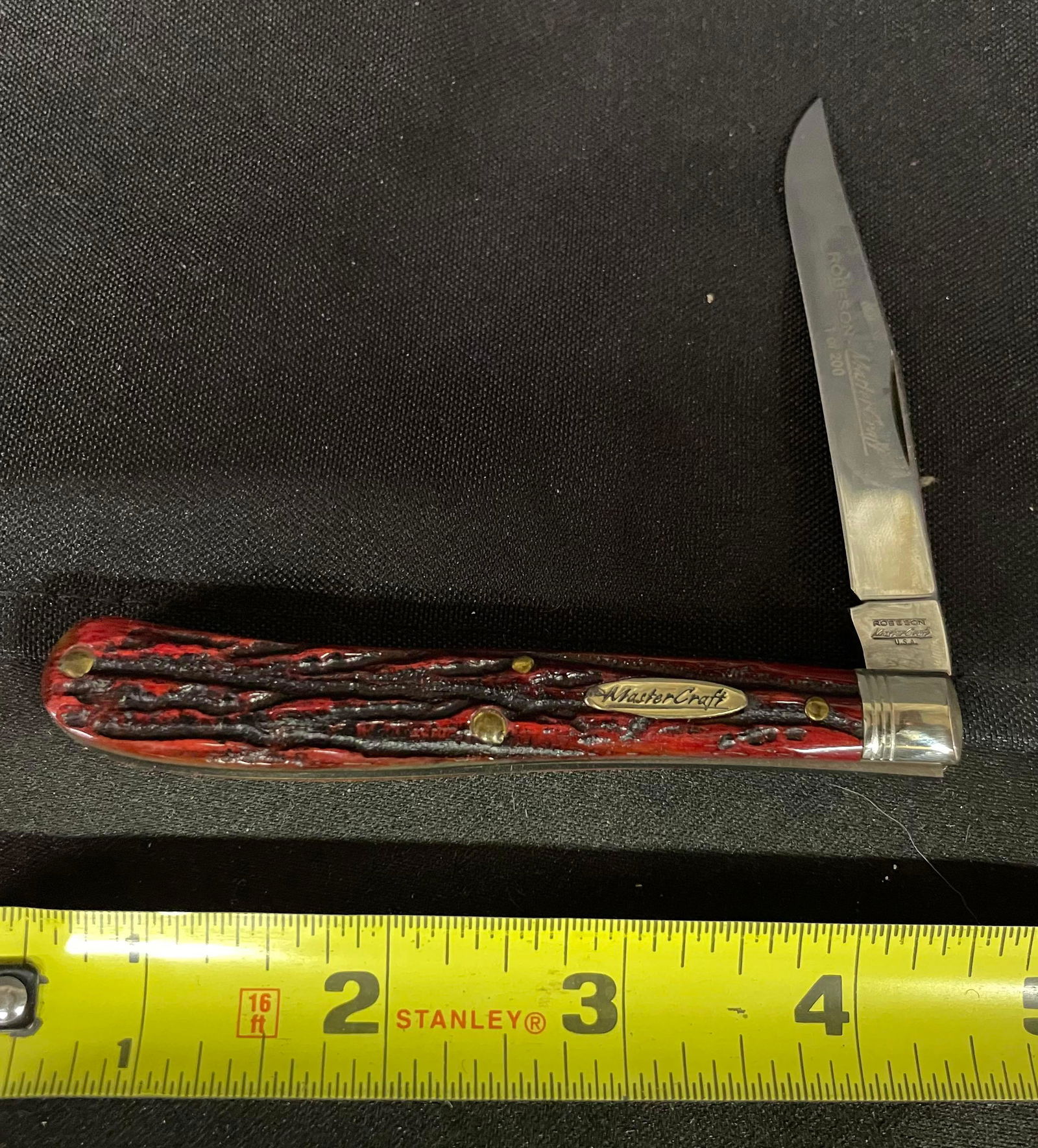 Robeson Mastercraft 1/200 Queen Cut Co Red - RARE: Robeson Mastercraft 1/200 Queen Cut Co Red - RARE