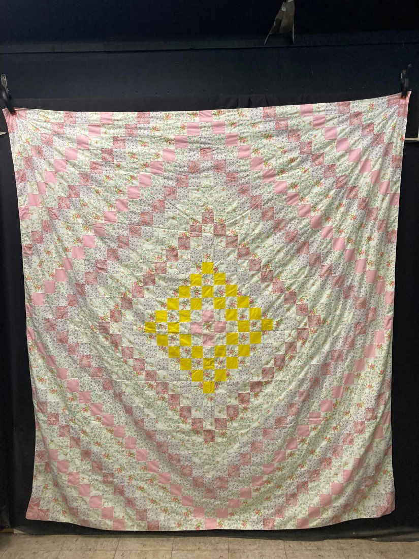 Early Hand Stitched Quilt (1 of 2)