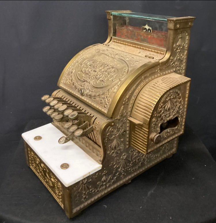 Brass National Candy Store Cash Register 16x12x17 (1 of 2)