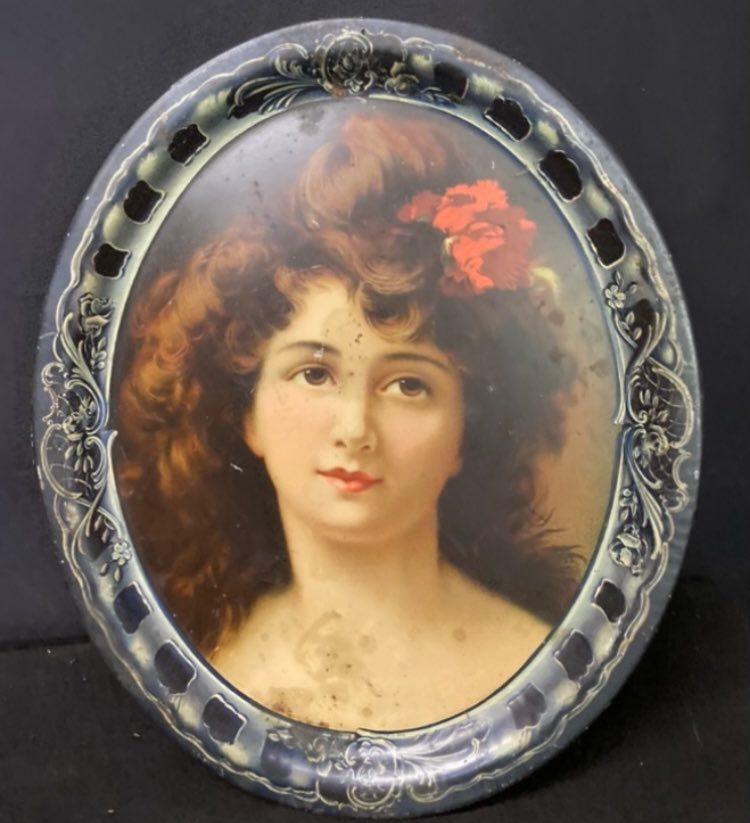 Early Tin Litho Advertising Tray 17x14 (1 of 2)