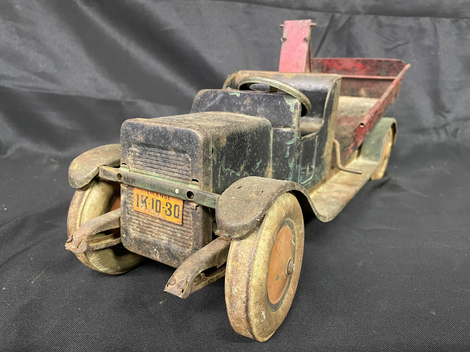 Antique Litho Horse and Buggy Child's Toy (1 of 8)