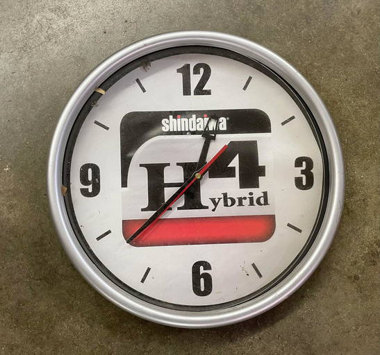 Shindaiwa Hybrid Wall Clock