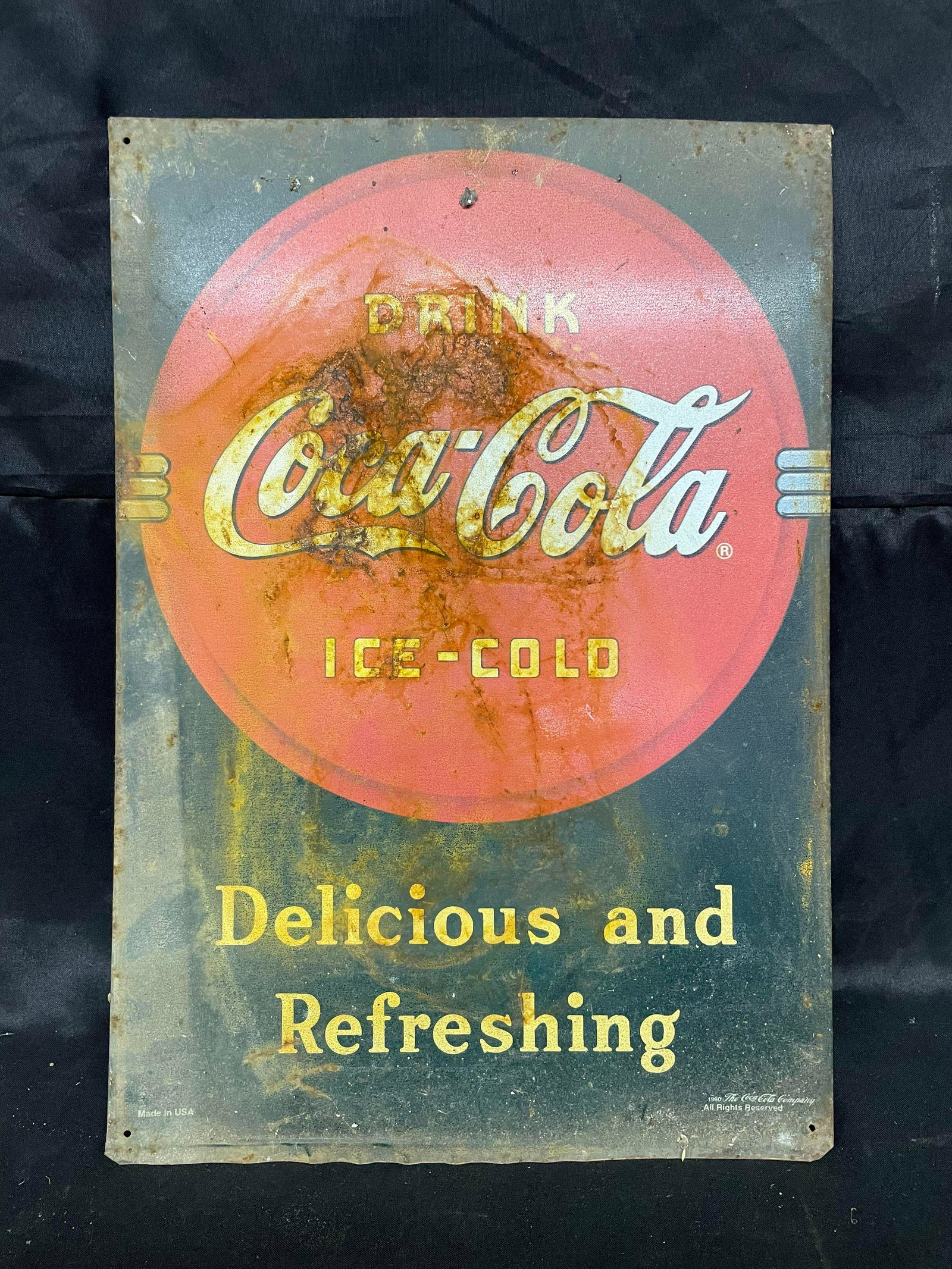 Drink Coca-Cola Advert Sign: Drink Coca-Cola Advert Sign