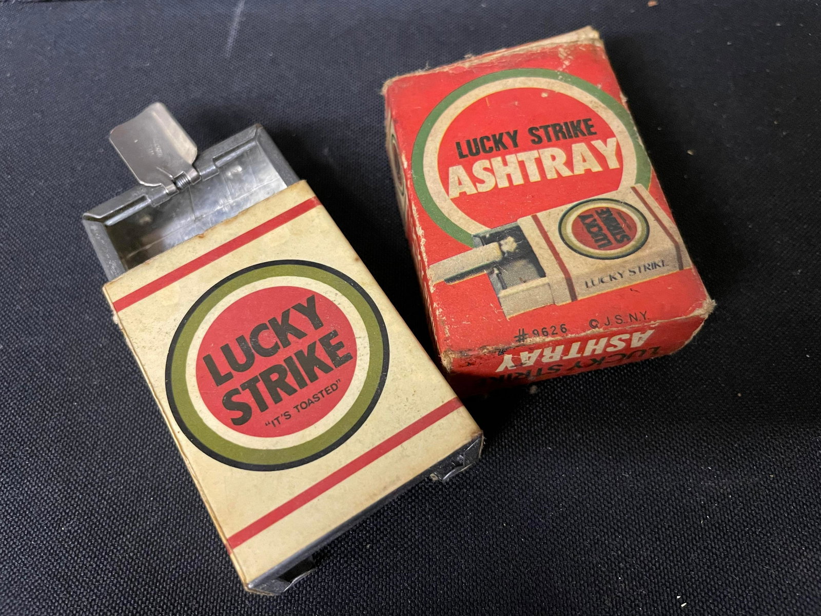 Lucky Strike Ashtray: Lucky Strike Ashtray