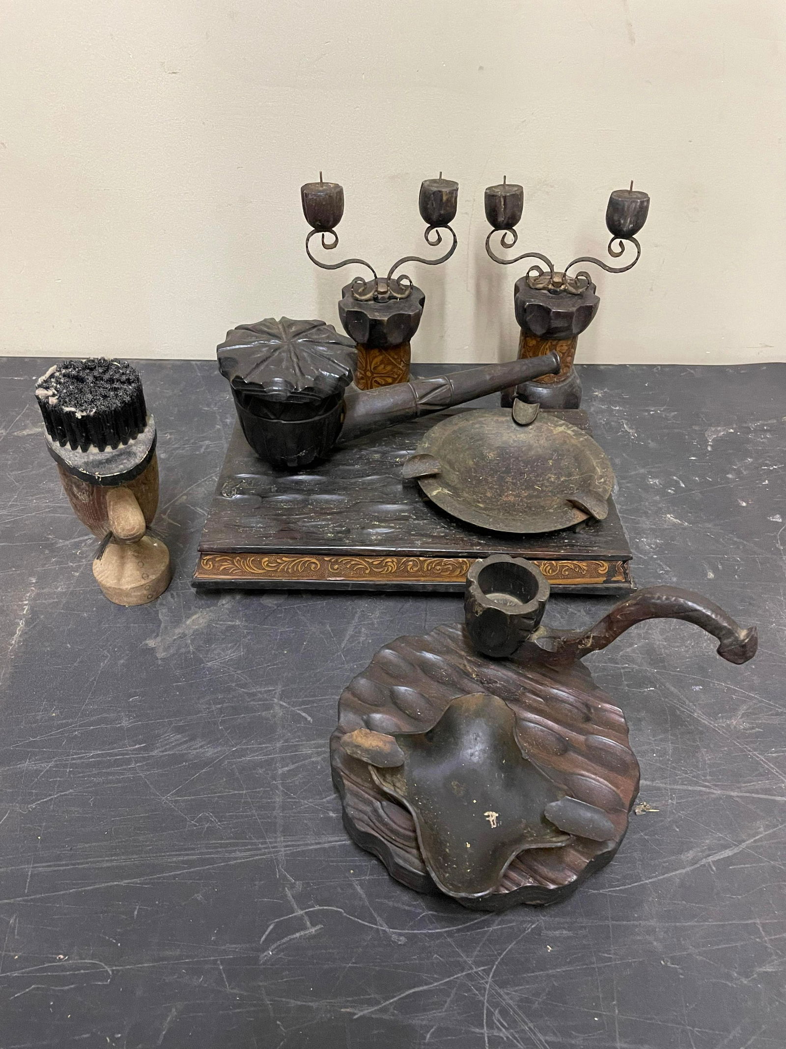 Vintage Smoking, Shaving Items (1 of 1)