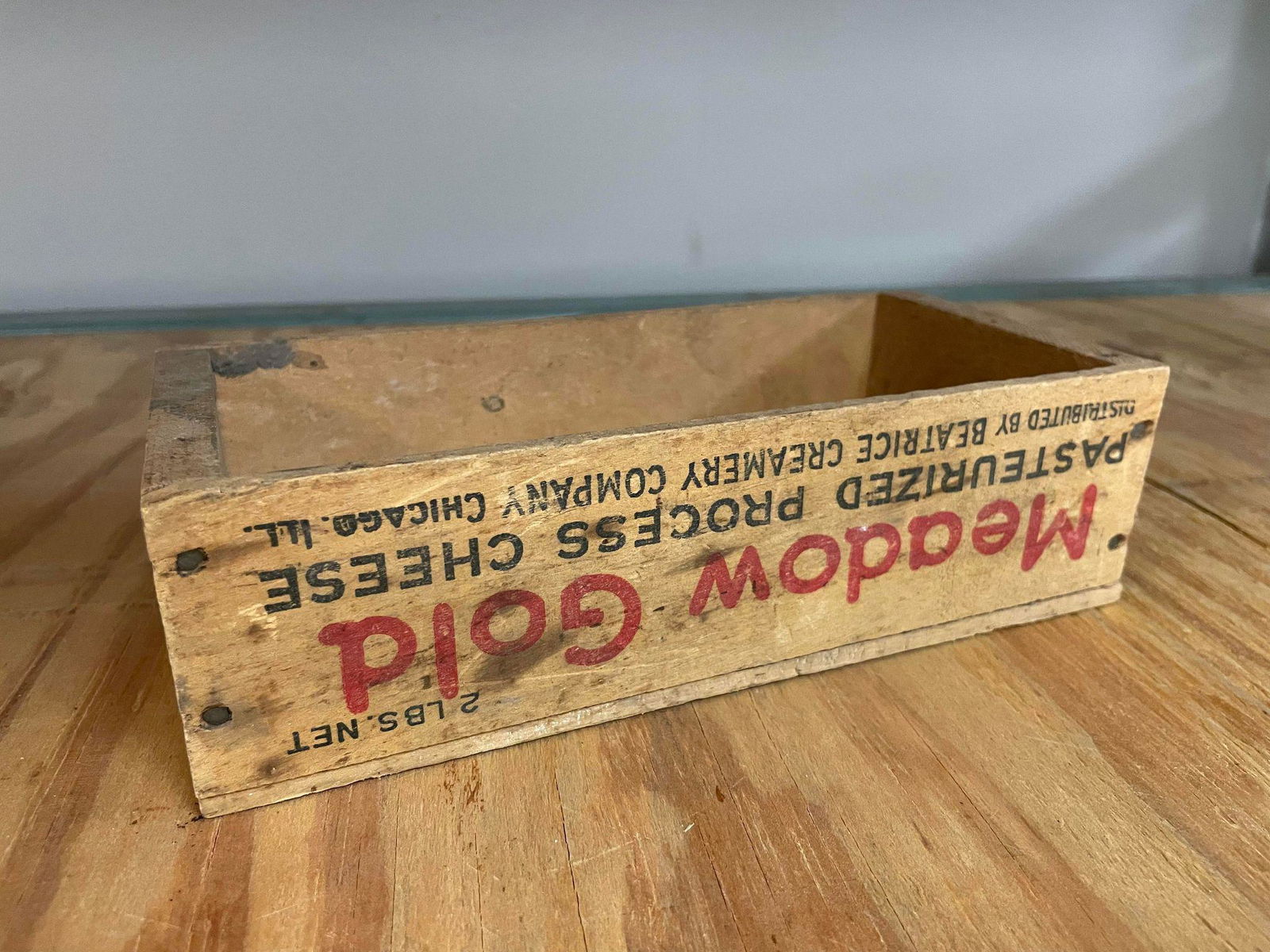 Meadow Gold Cheese Box: Meadow Gold Cheese Box